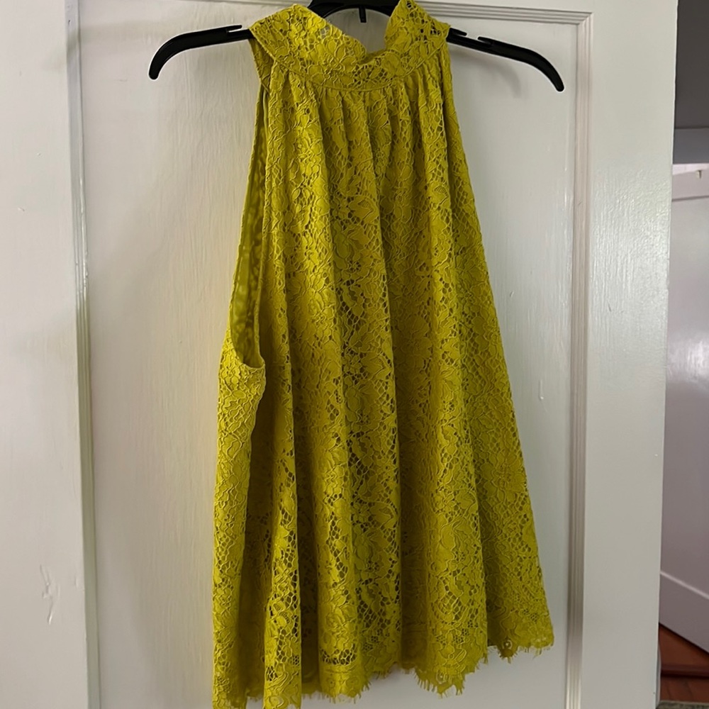 J crew xl halter lace